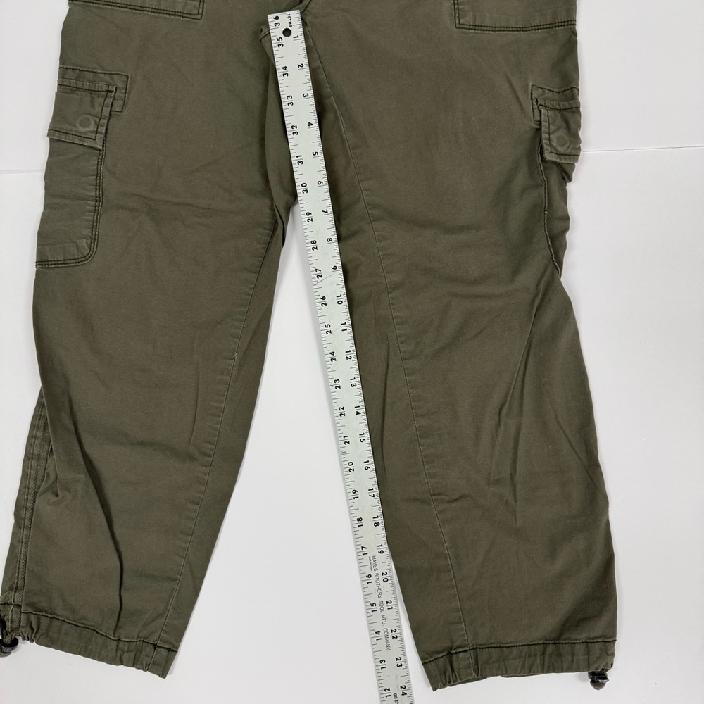 SOCIAL STANDARD by SANCTUARY Olive Dark Green Cargo Pants Womens size Medium - Picture 9 of 16
